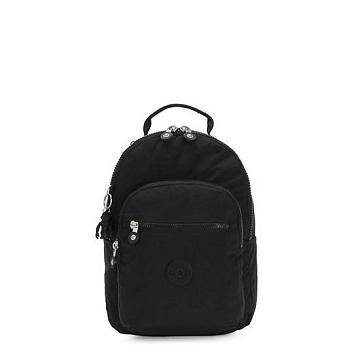 Kipling Seoul Small Klassieke Tablet Rugzak Zwart | BE 1608WN